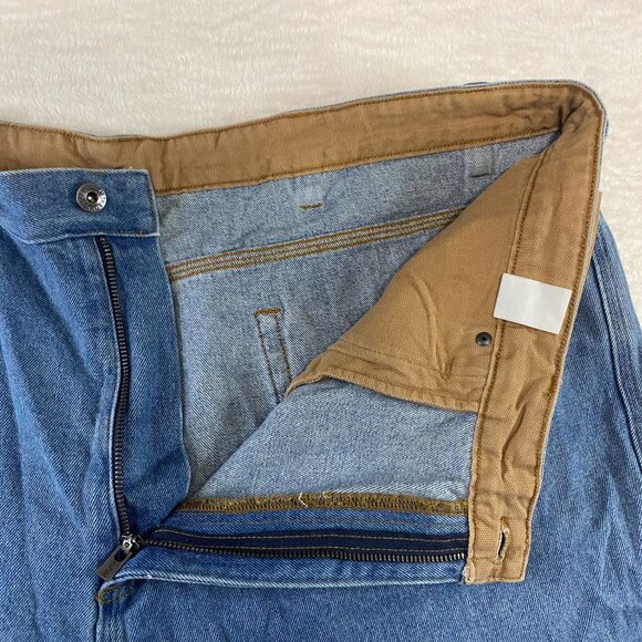 NWT Duluth Trading Co 44x30 Men's Ballroom Relaxed Fit Light Blue Jeans 86069 - Picture 4 of 10